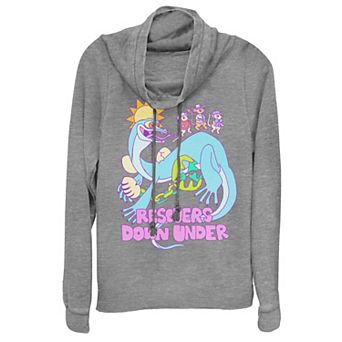 Disney's Rescuers Down Under Juniors' Joanna Stealing Cowlneck Graphic Lightweight Long Sleeve