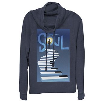 Disney / Pixar's Soul Poster Cowlneck Graphic Lightweight Long Sleeve
