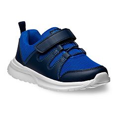 Hook And Loop Shoes, BLUE