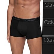 Calvin Klein Microfiber Stretch Low Rise Trunk 3-Pack Black NB1289