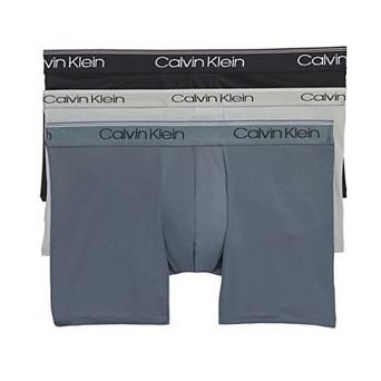 Men’s Calvin Klein 3-Pack Microfiber Stretch Low-Rise Trunks