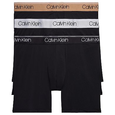 Men's Calvin Klein 3-Pack Microfiber Stretch Boxer Briefs