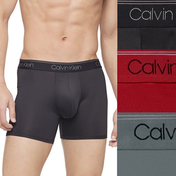 Calvin Klein Cotton Classics Woven Boxer 3-Pack Black Multi