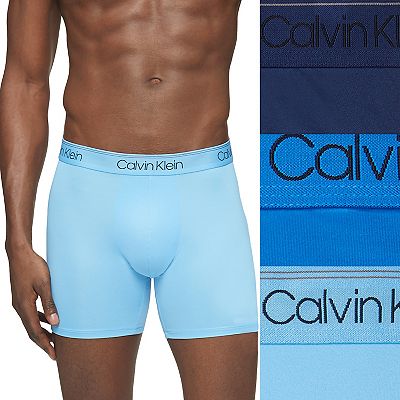 Men s Calvin Klein 3 Pack Microfiber Stretch Boxer Briefs