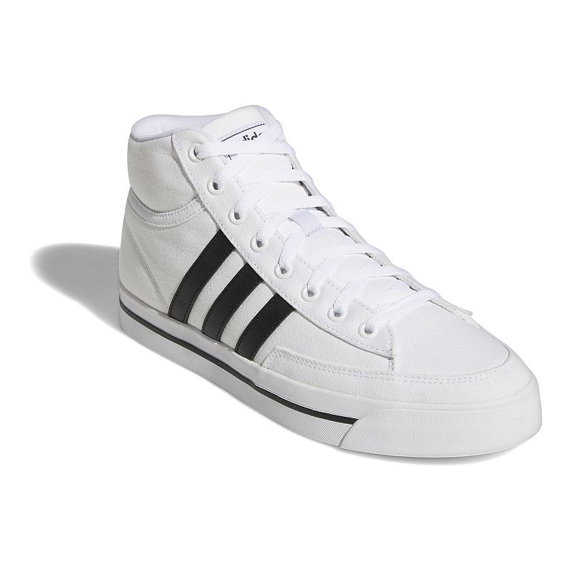 adidas Retrovulc Mid Mens Skate Shoes, Size: 8.5, White