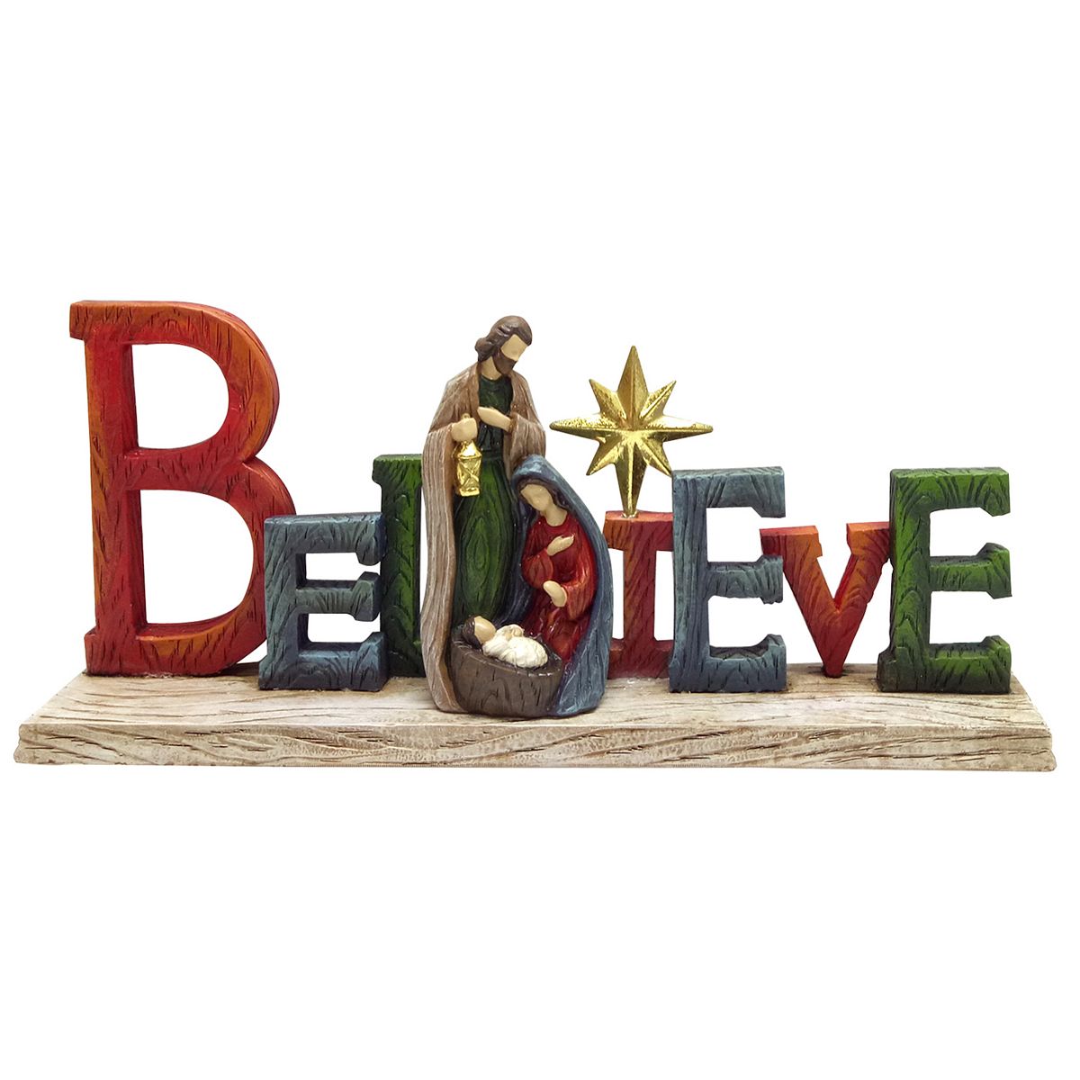 St. Nicholas Square® Believe  Nativity Table Decor FOR MOM/GRANDMA
