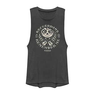 Juniors' Disney / Pixar Coco Miguel Remember Me Graphic Tank Top