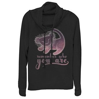 Disney's The Lion King Simba Juniors' Cowlneck Graphic Lightweight Long Sleeve