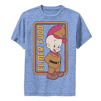 Boys 8-20 Looney Tunes Elmer Fudd Framed Simple Portrait Graphic Tee