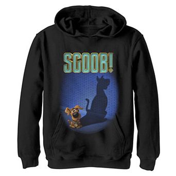Boys 8-20 Scooby-Doo Scoob Shadowed Logo Hoodie