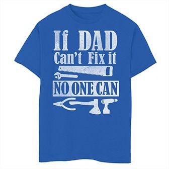 Boys 8-20 Fifth Sun If Dad Can't Fix It No One Can Graphic Tee