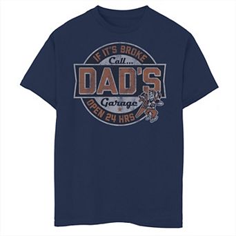 Boys 8-20 Fifth Sun Dad's Garage Distressed Logo Graphic Tee