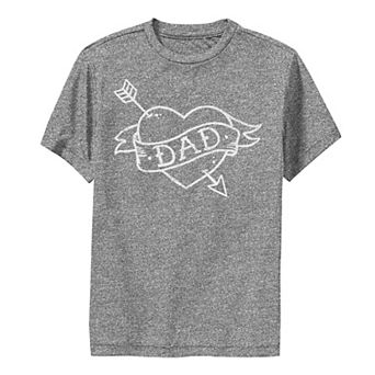 Boys 8-20 Fifth Sun Dad Heart Graphic Tee