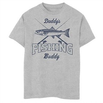 Boys 8-20 Fifth Sun Daddy's Fishing Buddy Portrait Graphic Tee