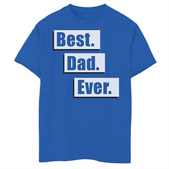 Boys 8-20 Best. Dad. Ever. Kid's Father's Day Graphic Tee