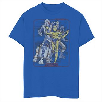 Boys 8-20 Star Wars Droids Action Poster Logo Graphic Tee