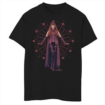 Boys 8-20 Marvel WandaVision The Scarlet Witch Floating Portrait Graphic Tee