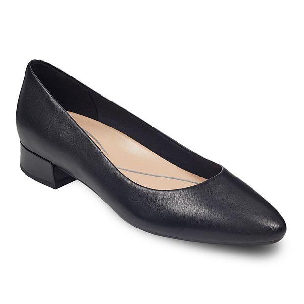 Easy spirit black flats on sale