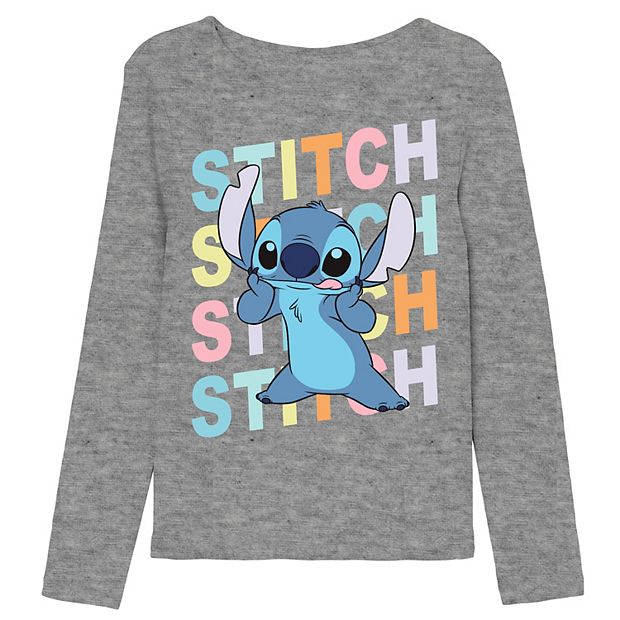Disney's Lilo & Stitch Girls 7-16 & Plus Long Sleeve Tee