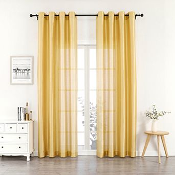 Artisan 1-Panel Light Filtering Window Curtain