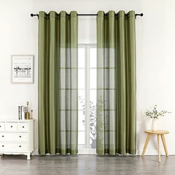 Artisan 1-Panel Light Filtering Window Curtain