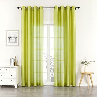 Artisan 1-Panel Light Filtering Window Curtain