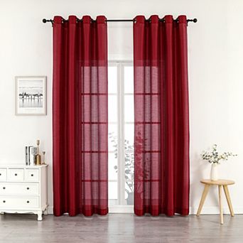 Artisan 1-Panel Light Filtering Window Curtain