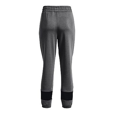 Women's Under Armour Rival Terry Colorblock Joggers