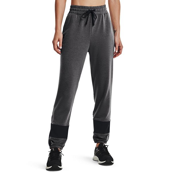 Women's Under Armour Rival Terry Colorblock Joggers