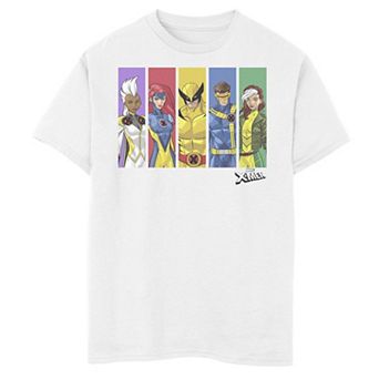 Boys 8-20 Marvel X-Men Character Panels Tee