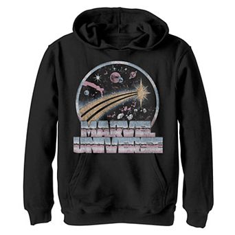 Boys 8-20 Marvel Captain Marvel Marvel Universe Space Portrait Hoodie