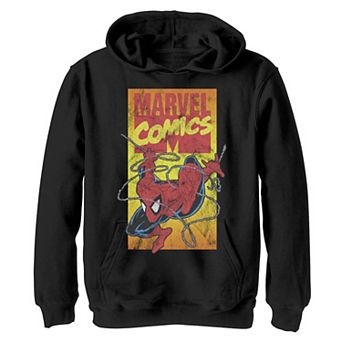 Boys 8-20 Marvel Comics Spider-Man Action Shot Hoodie