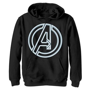 Boys 8-20 Marvel Avengers Soft Neon Logo Hoodie