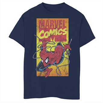 Boys 8-20 Marvel Comics Spider-Man Action Shot Tee