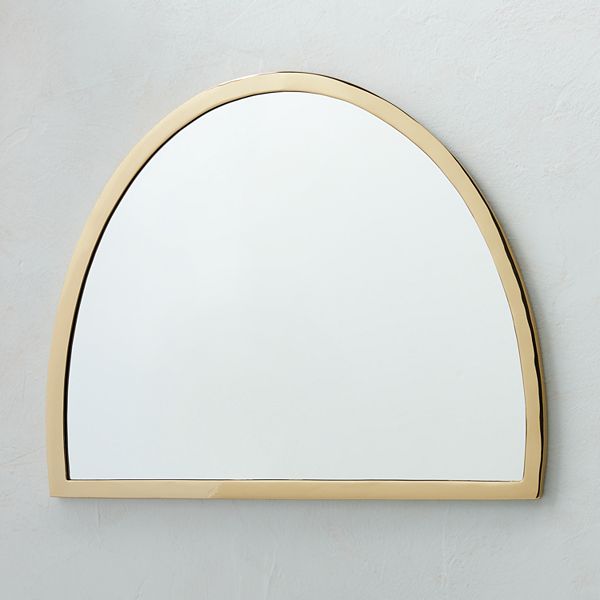 LC Lauren Conrad Half Circle Modern Wall Mirror
