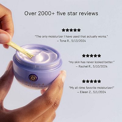 Tatcha The Dewy Skin Cream Plumping & Hydrating Refillable Moisturizer