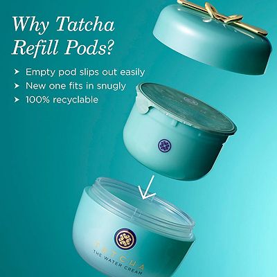 Tatcha The Water Cream Oil-Free Pore Minimizing Refillable Moisturizer