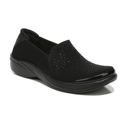 Bzees Poppyseed Women s Rhinestone Slip On Shoes