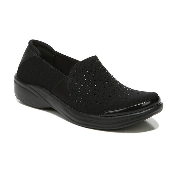 Bzees Poppyseed Women s Rhinestone Slip On Shoes