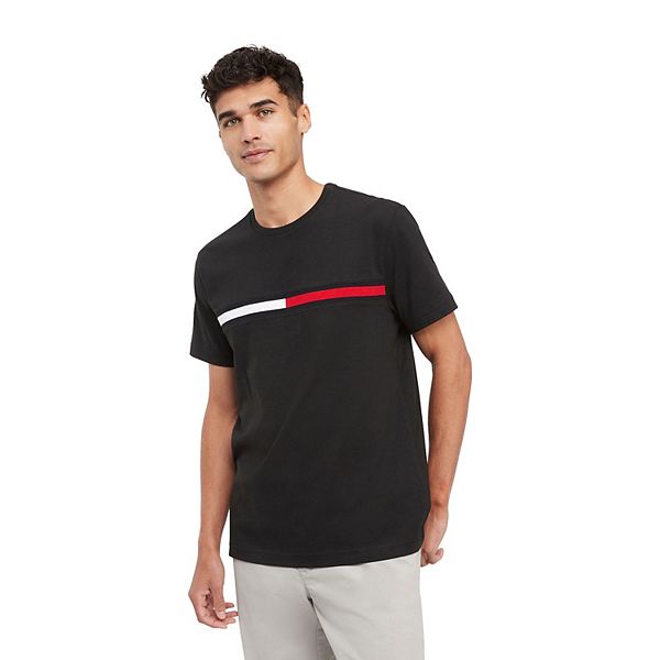 Men's Tommy Hilfiger Tino Logo Tee - Black (L)