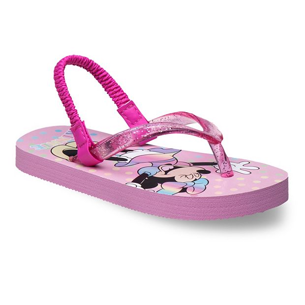 Minnie mouse flip flops cheap for toddlers