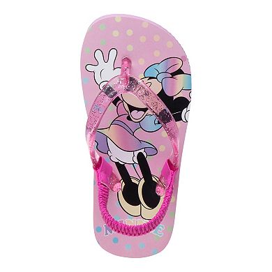 Disney's Minnie Mouse Toddler Girls' Flip Flop Sandals
