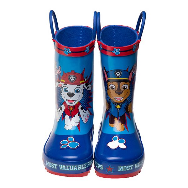 Paw patrol 2025 rubber boots