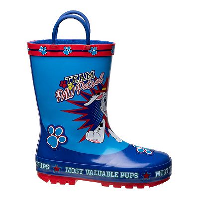 Paw patrol duck boots best sale