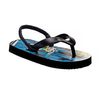 DC Comics Batman Toddler Boys Flip Flop Sandals