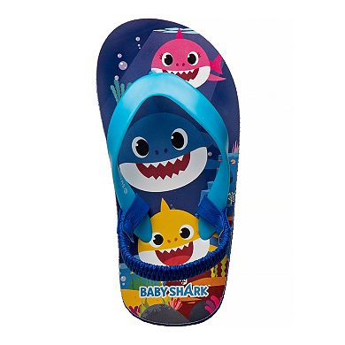 Baby Shark Toddler Boys' Flip Flop Sandals
