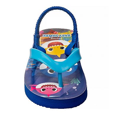 Baby Shark Toddler Boys' Flip Flop Sandals