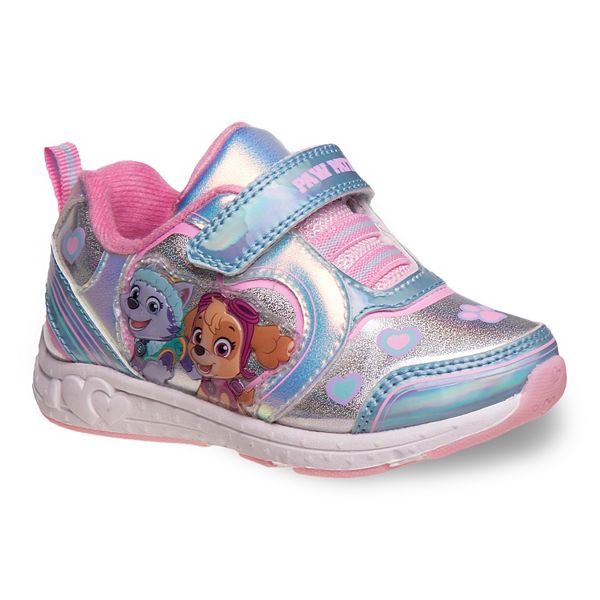 Paw patrol light up cheap pink shoes