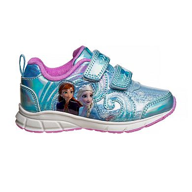 Disney's Frozen 2 Anna & Elsa Toddler Girls' Light-Up Sneakers