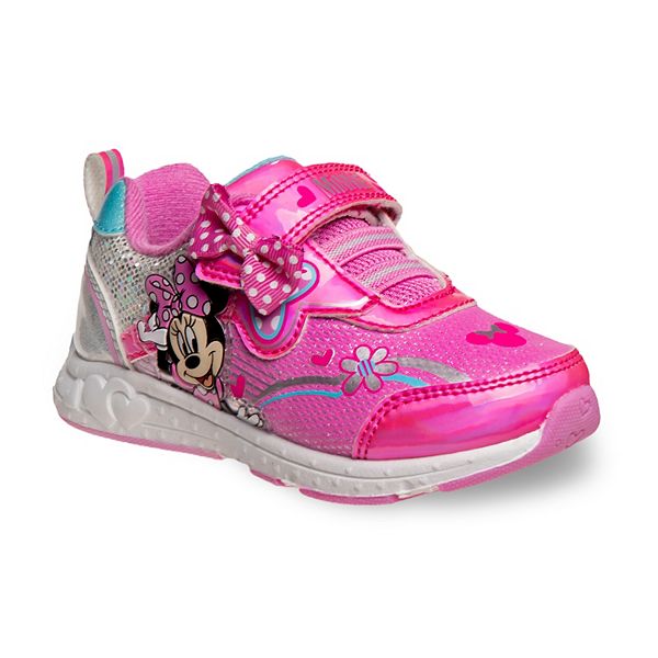 Disney's Minnie Mouse Toddler Girls' Light-Up Sneakers